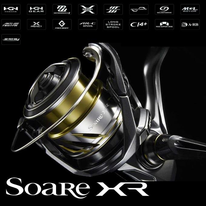 シマノ（SHIMANO） 25 ソアレ XR C2000SSPG (2025年モデル) スピニング