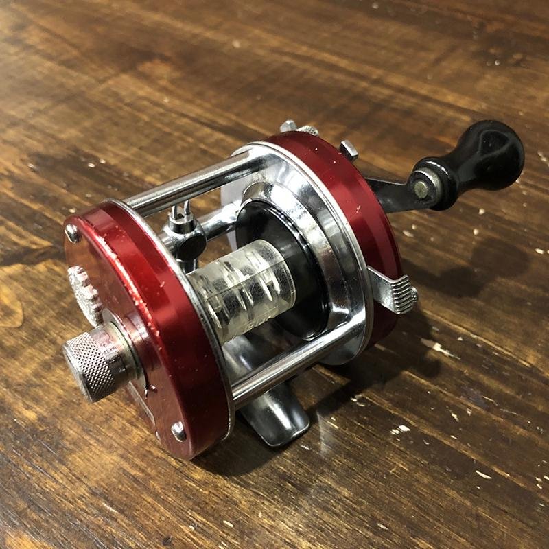 Abu Ambassadeur 5500 Cherry Red Bait Casting Reel New High Speed